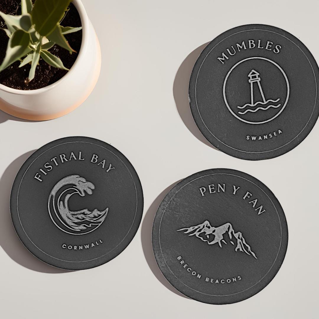 Custom Location Drinks Coaster
