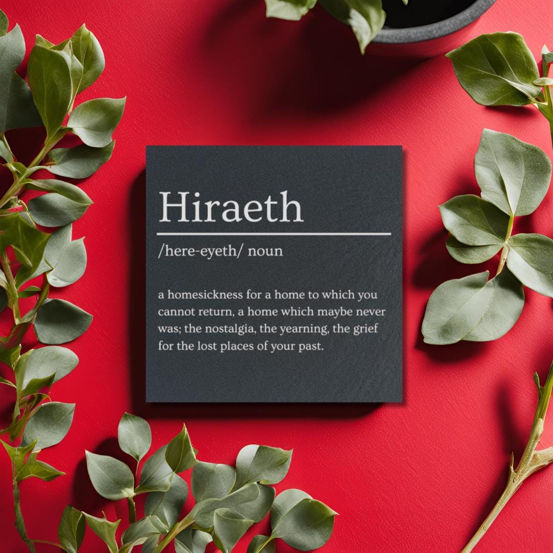 Hiraeth Slate Coaster
