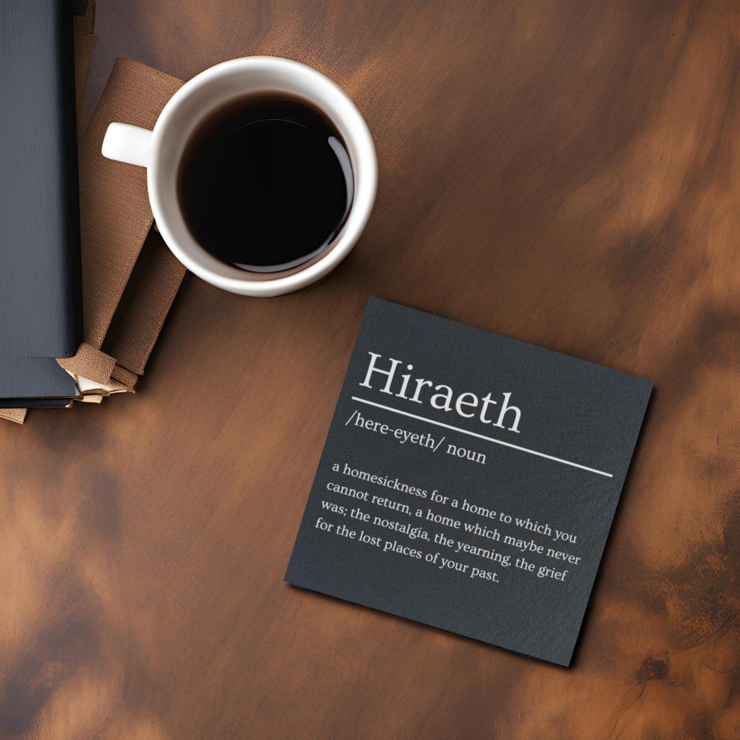 Hiraeth Slate Coaster