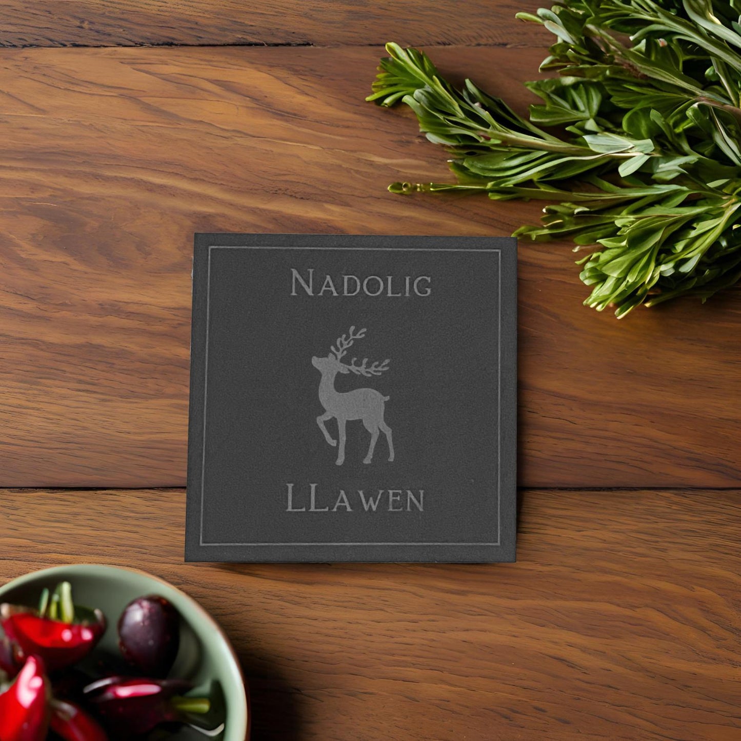 Welsh Christmas Coasters