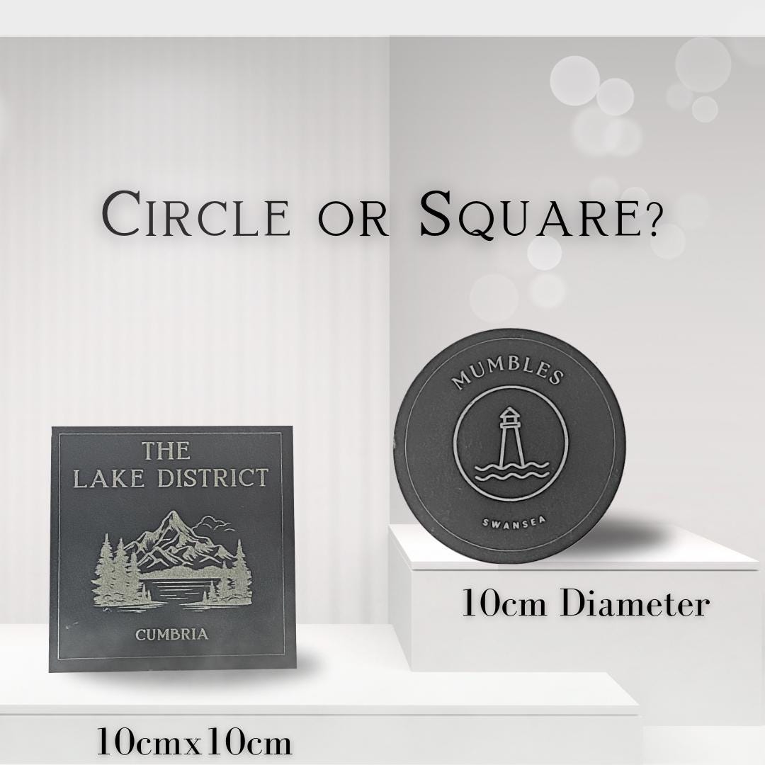 Custom Location Drinks Coaster
