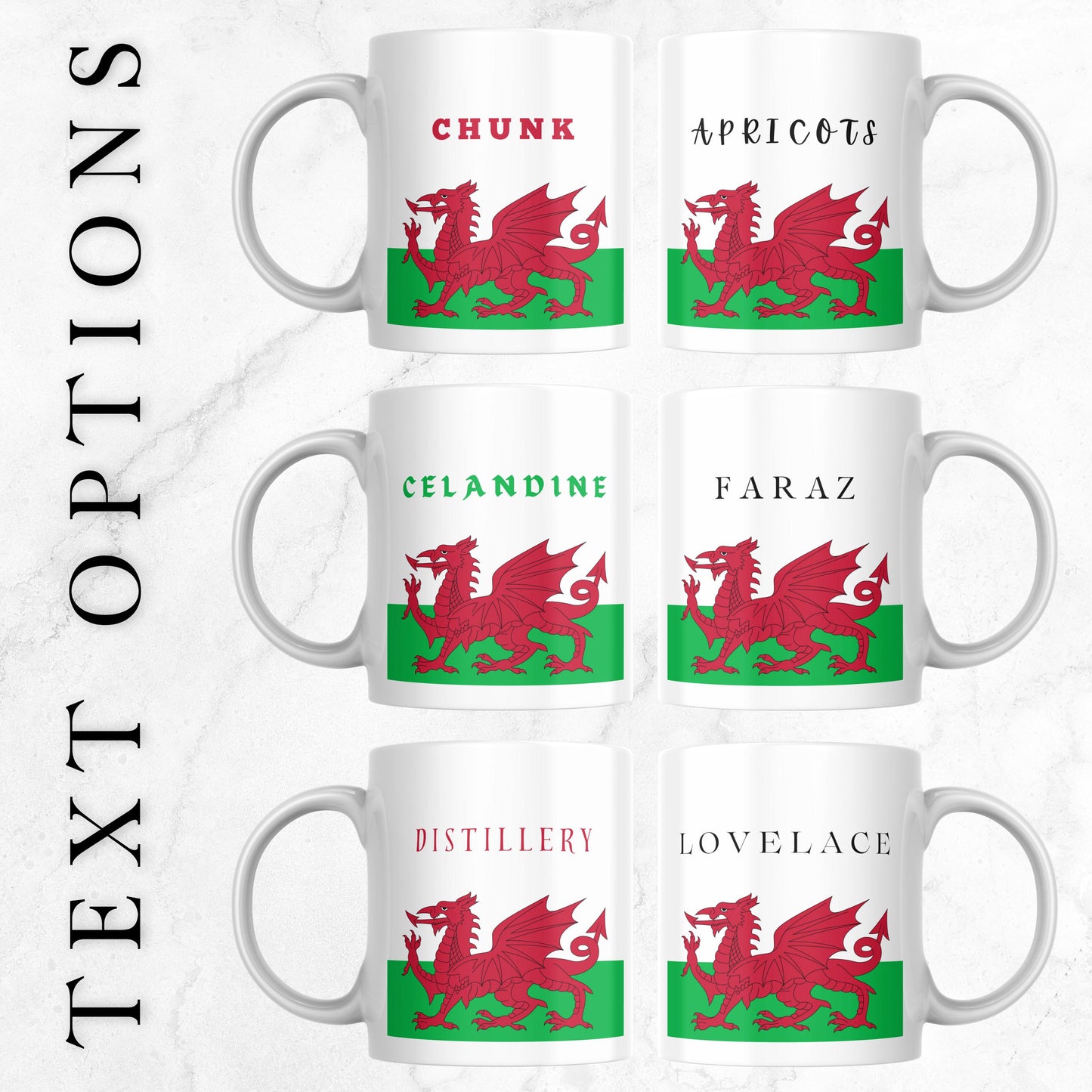 Welsh Dragon Mug