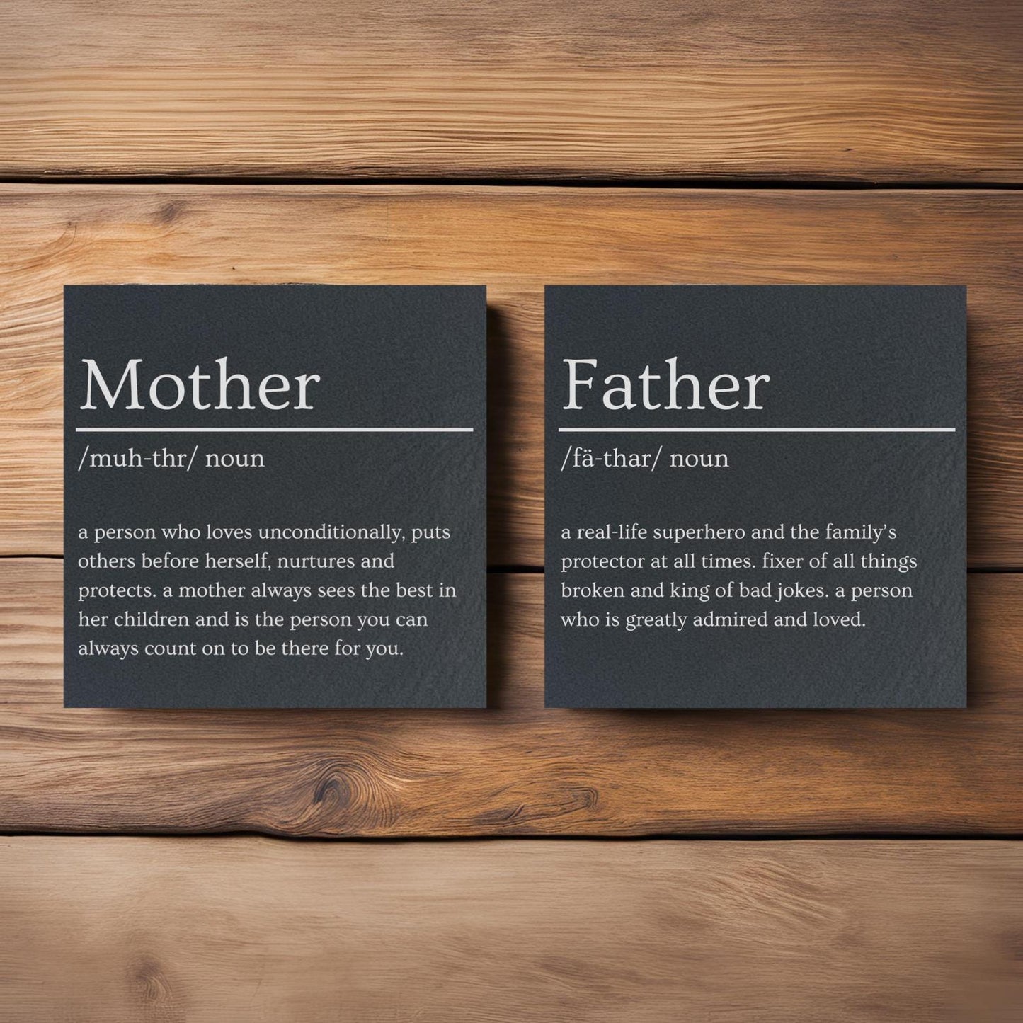 Family Slate Coaster Dictionary Definition Gifts