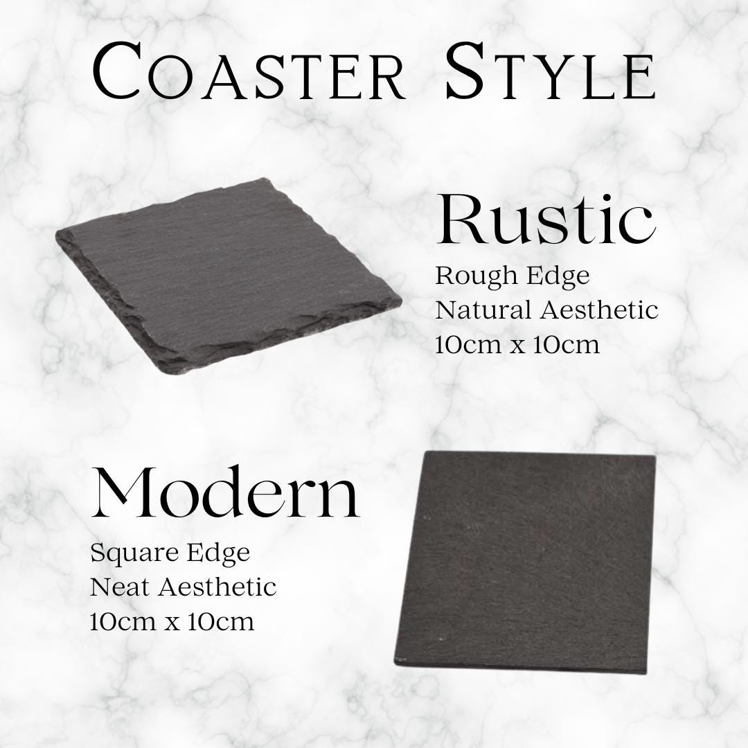 Cymru Slate Coaster