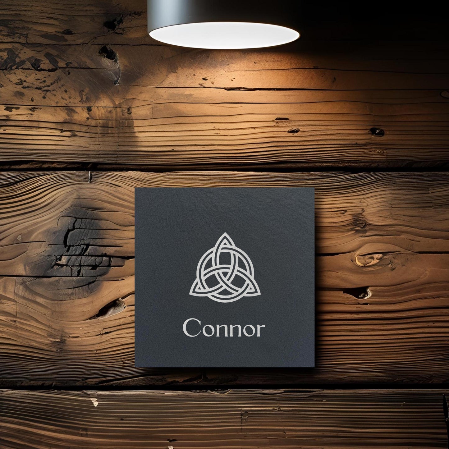 Irish Shamrock & Trinity Knot Slate Coasters
