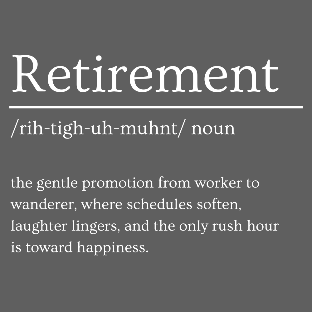 Retirement Engraved Slate Coaster