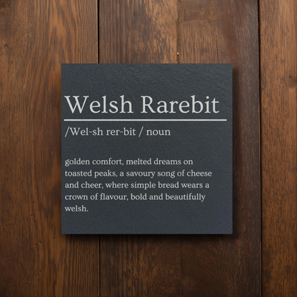 Welsh Foods Dictionary Definition Slate Coasters