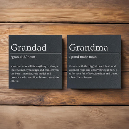 Family Slate Coaster Dictionary Definition Gifts