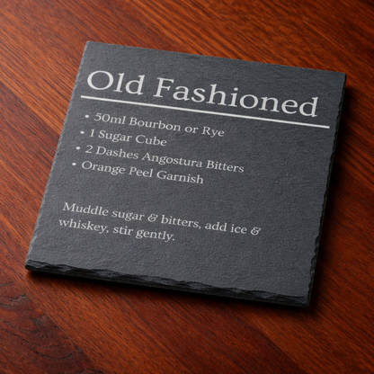 Cocktail Recipe Coaster Set