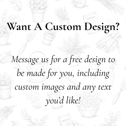 Customisable Slate Engraved Plant Markers