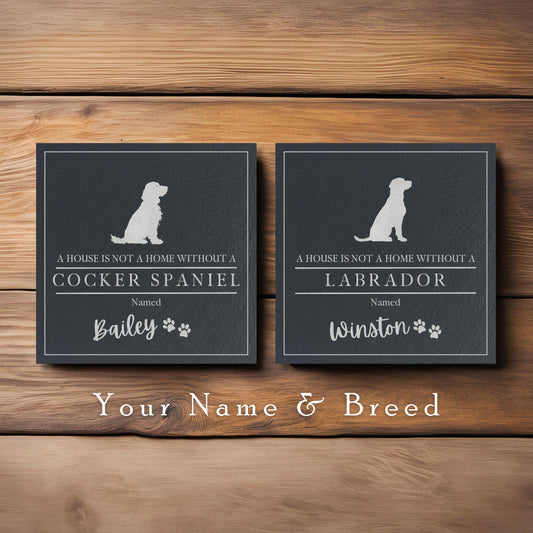 Personalized Dog Breed Coasters