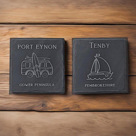Custom Location Drinks Coaster